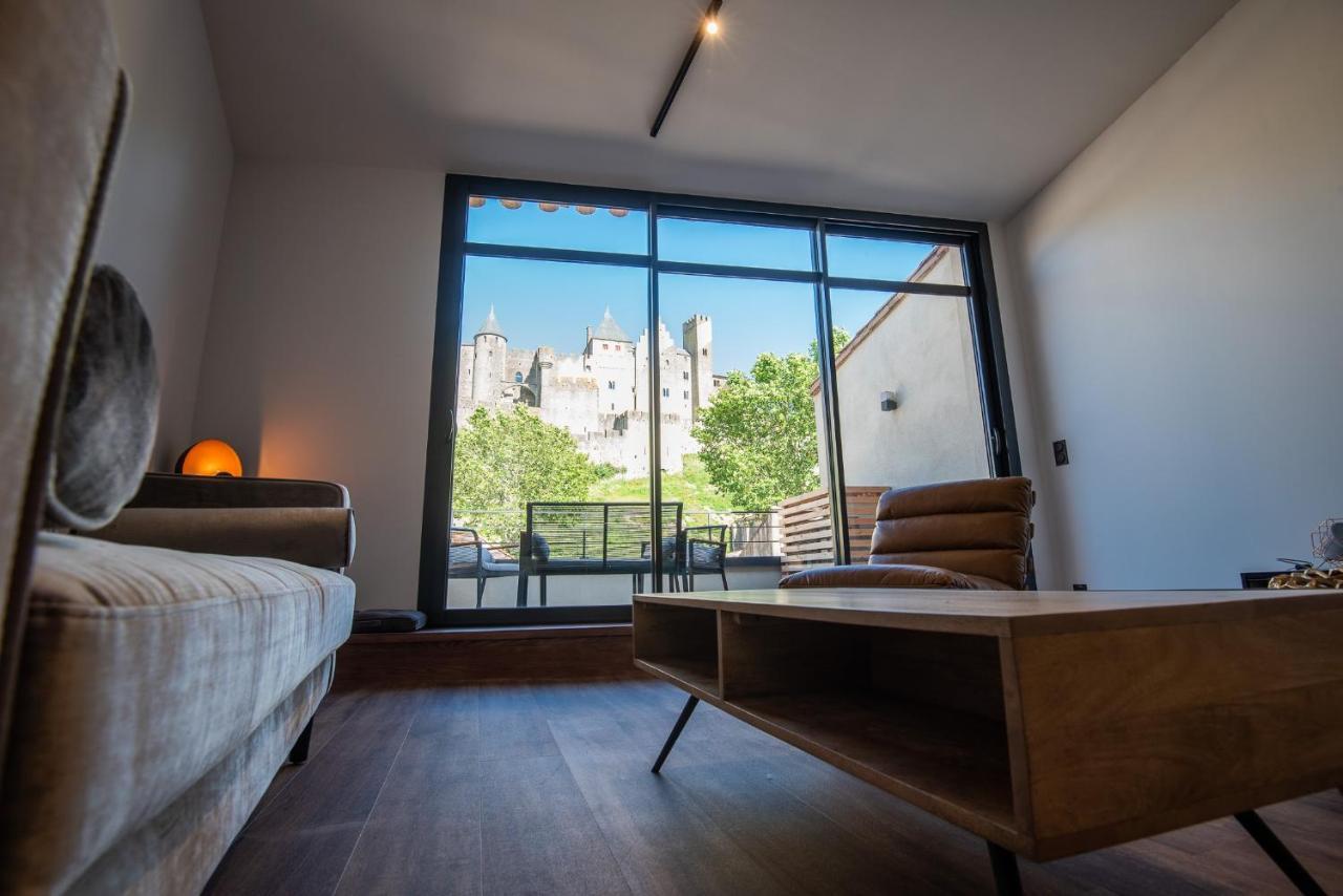 카르카손 Le Loft De La Tour Pinte 아파트 외부 사진
